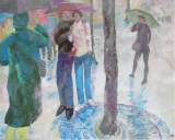 La pluie rapproche les gens (Le matin) - Personnages - People