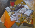 La table de jeu - Nature morte - Still Life